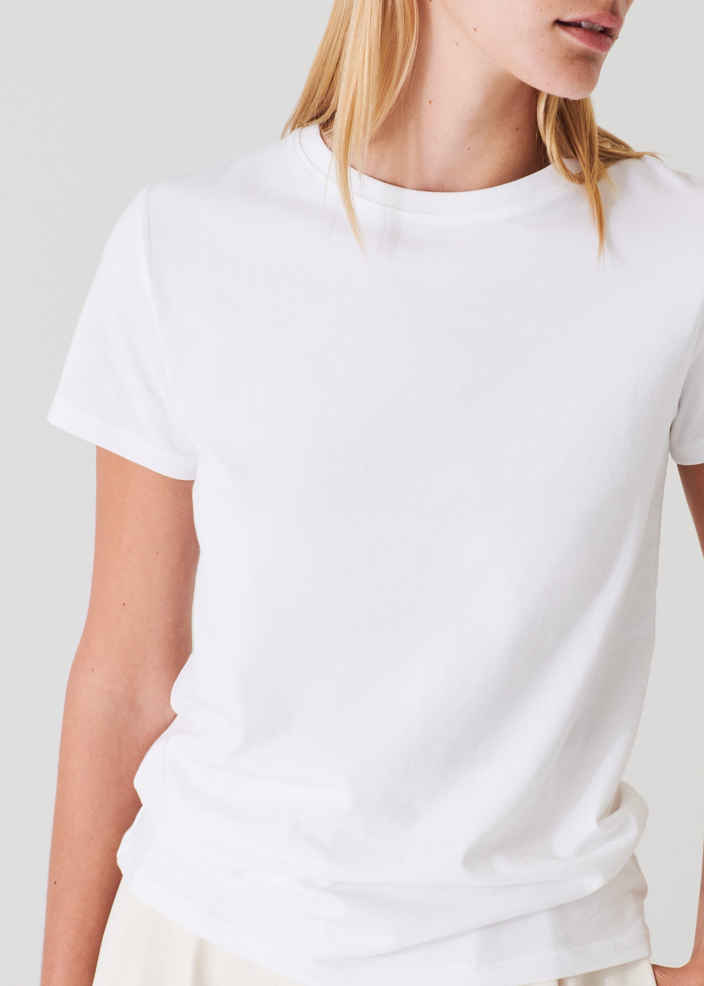 PIMA COTTON STRETCH SLIM T-SHIRT | PATRICK ASSARAF.