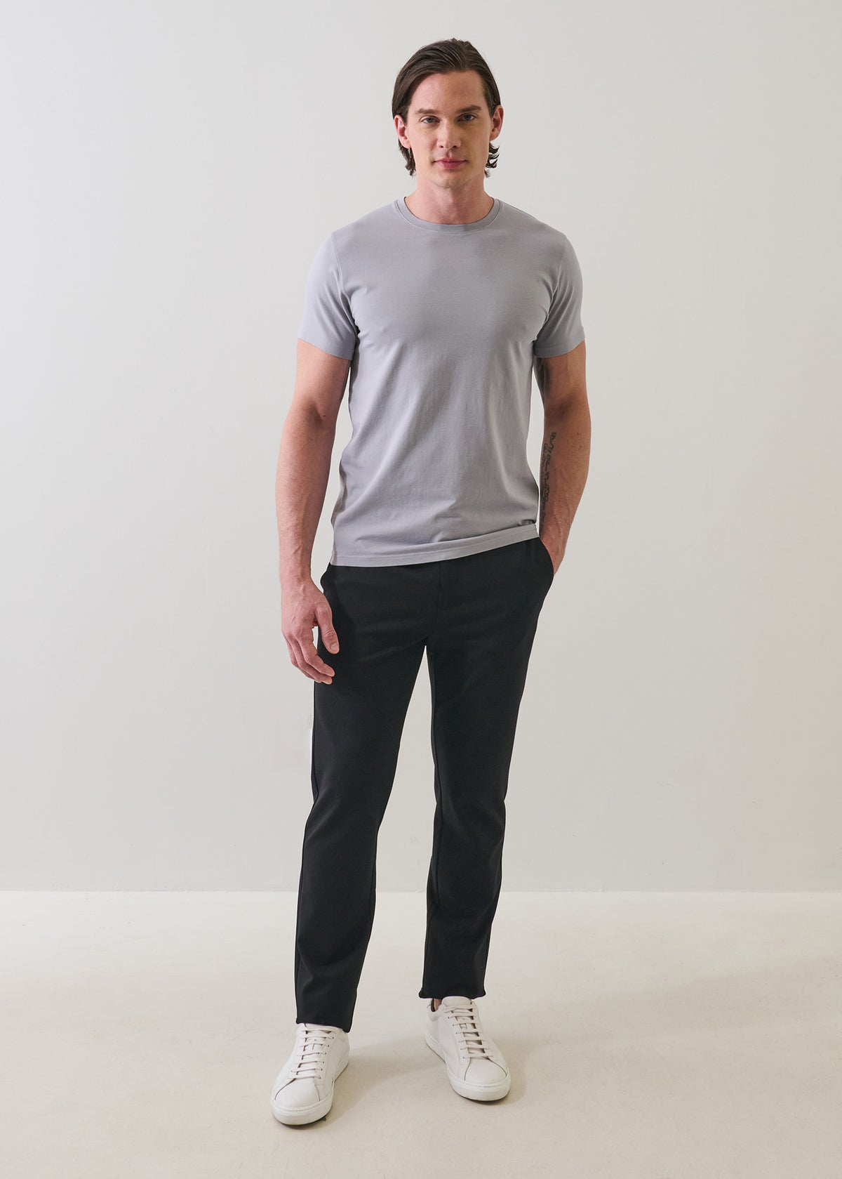 Active Stretch Drawstring Chino - PATRICK ASSARAF