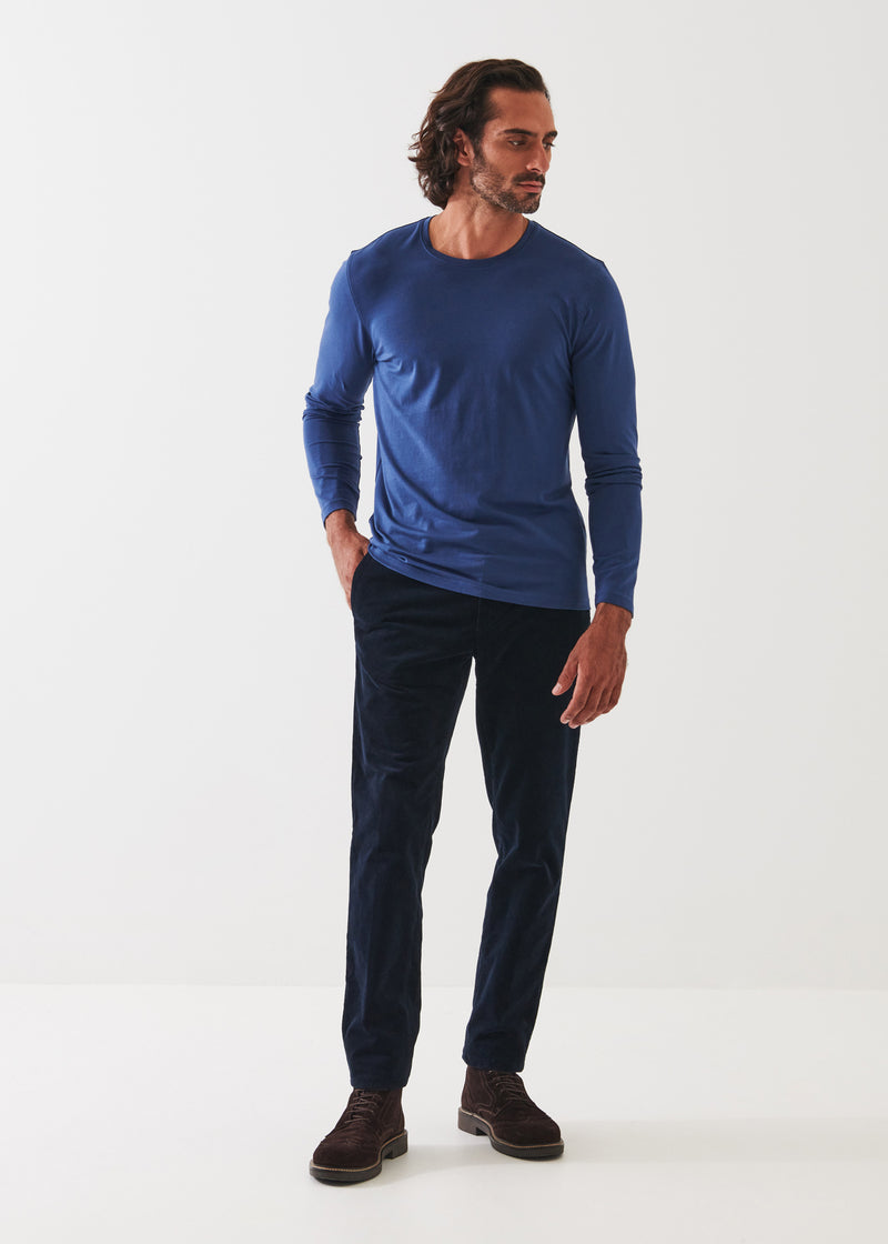 PIMA COTTON STRETCH LONG SLEEVE T-SHIRT