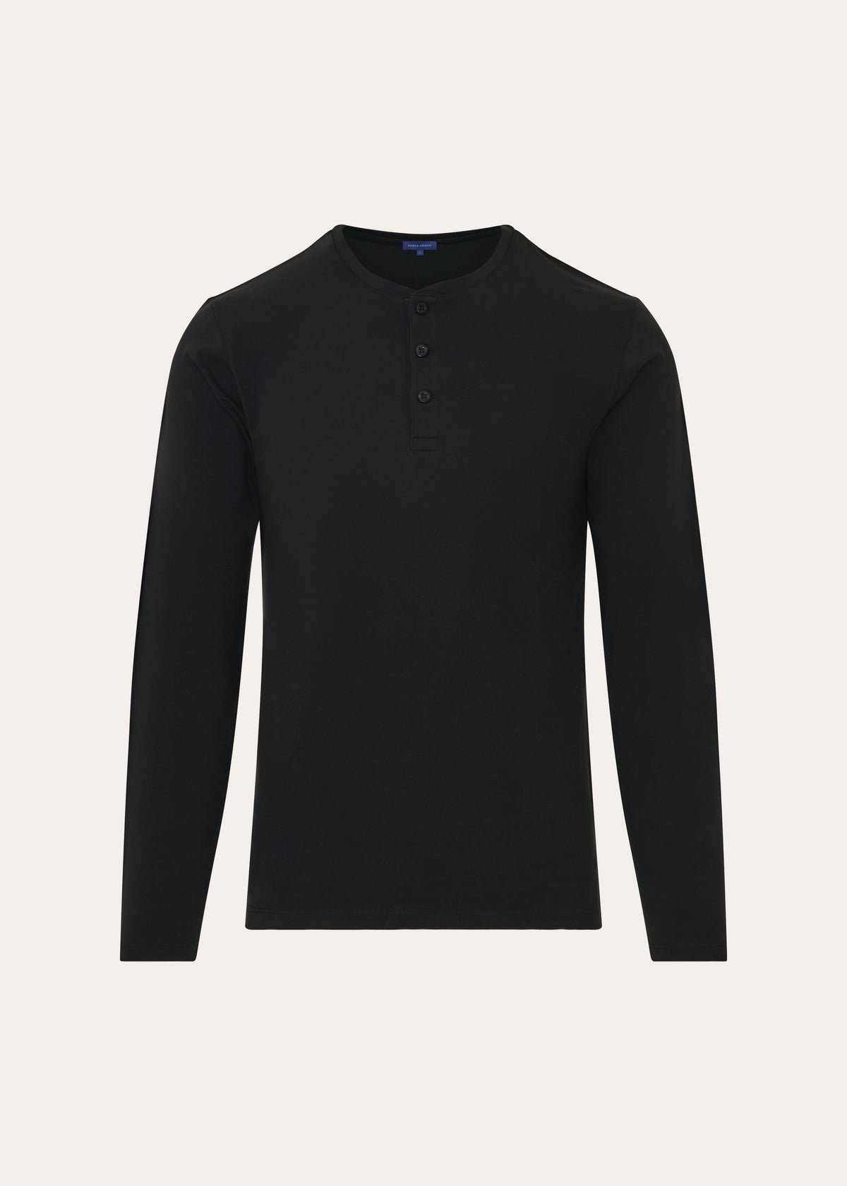 Pima Cotton Stretch Henley - PATRICK ASSARAF