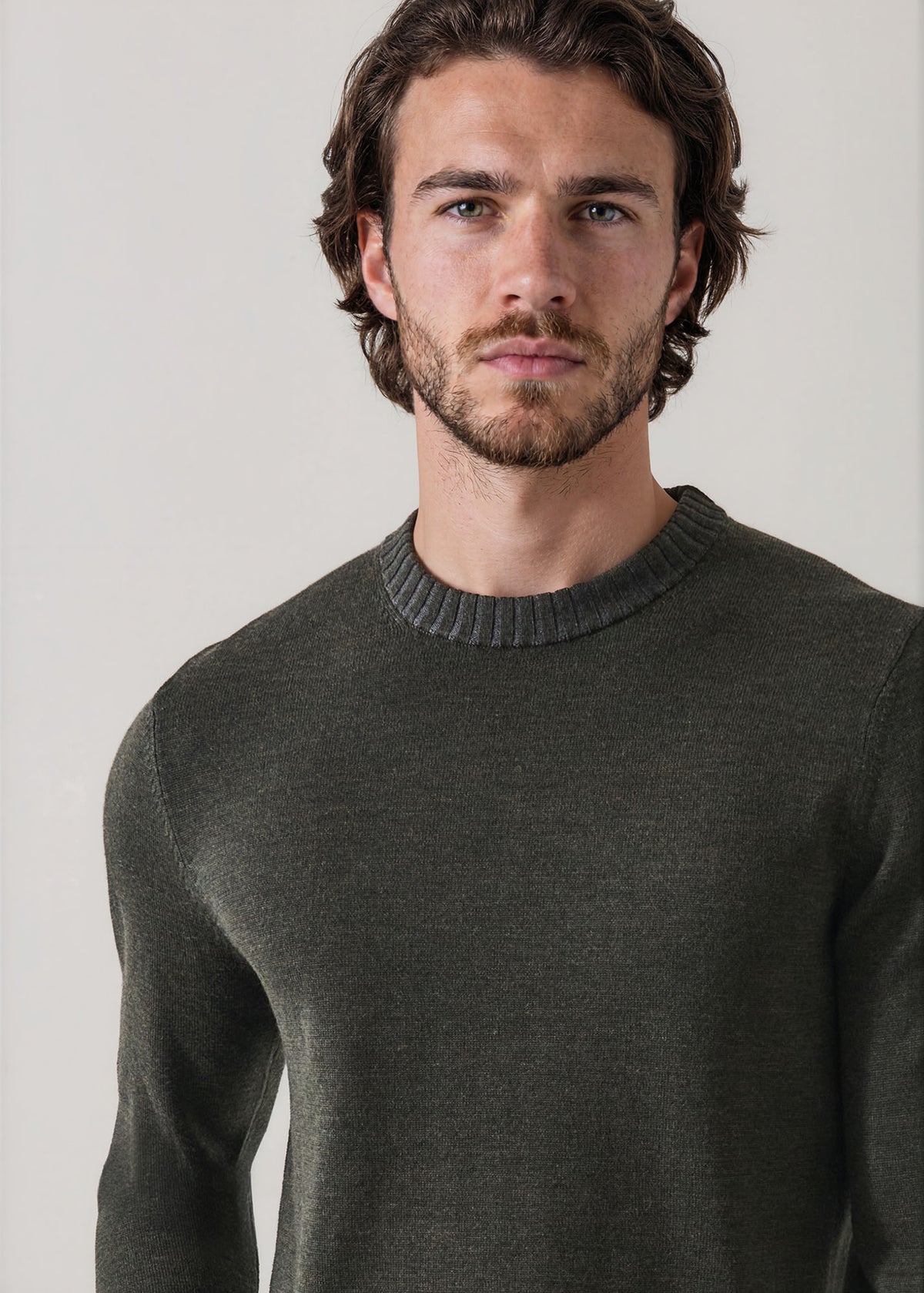 Plaited Merino Wool Crewneck - PATRICK ASSARAF
