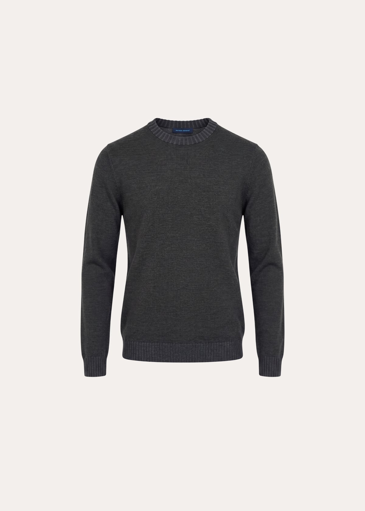 Plaited Merino Wool Crewneck - PATRICK ASSARAF