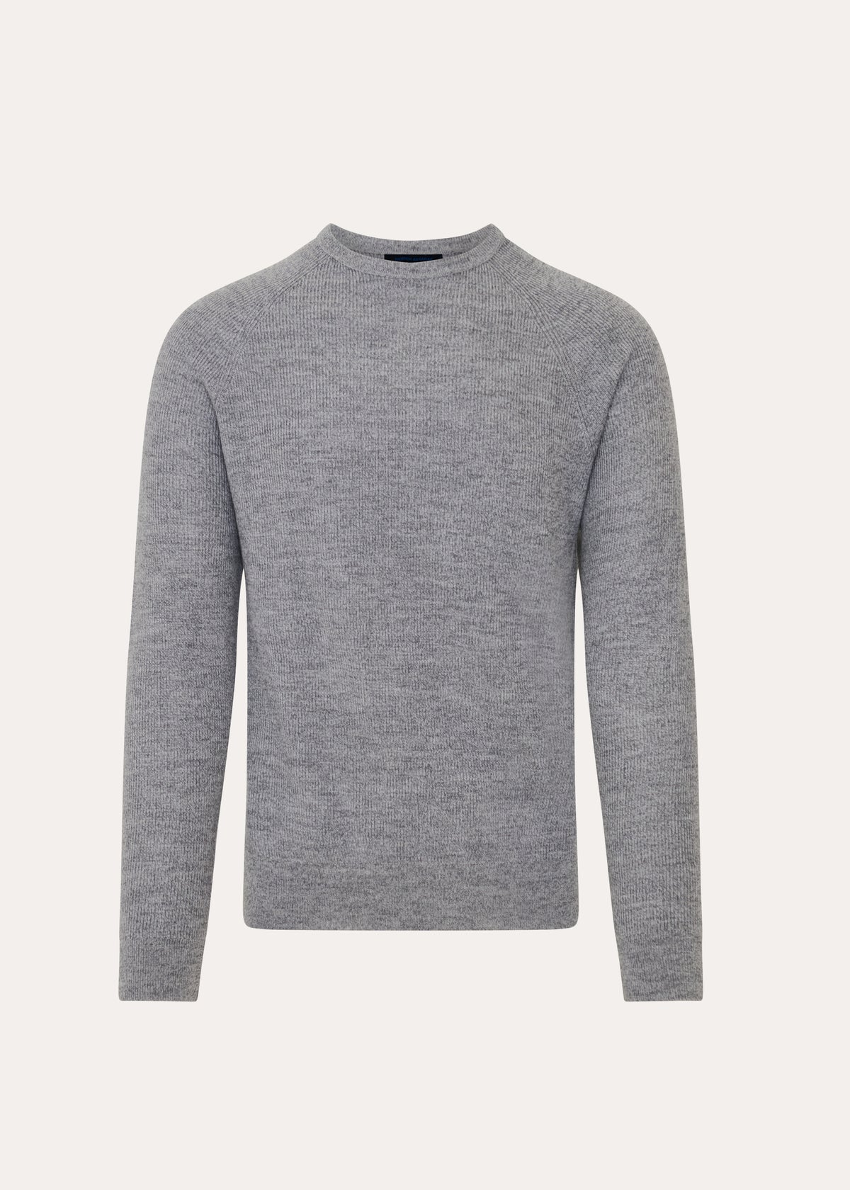 Merino Wool Ribbed Crewneck - PATRICK ASSARAF