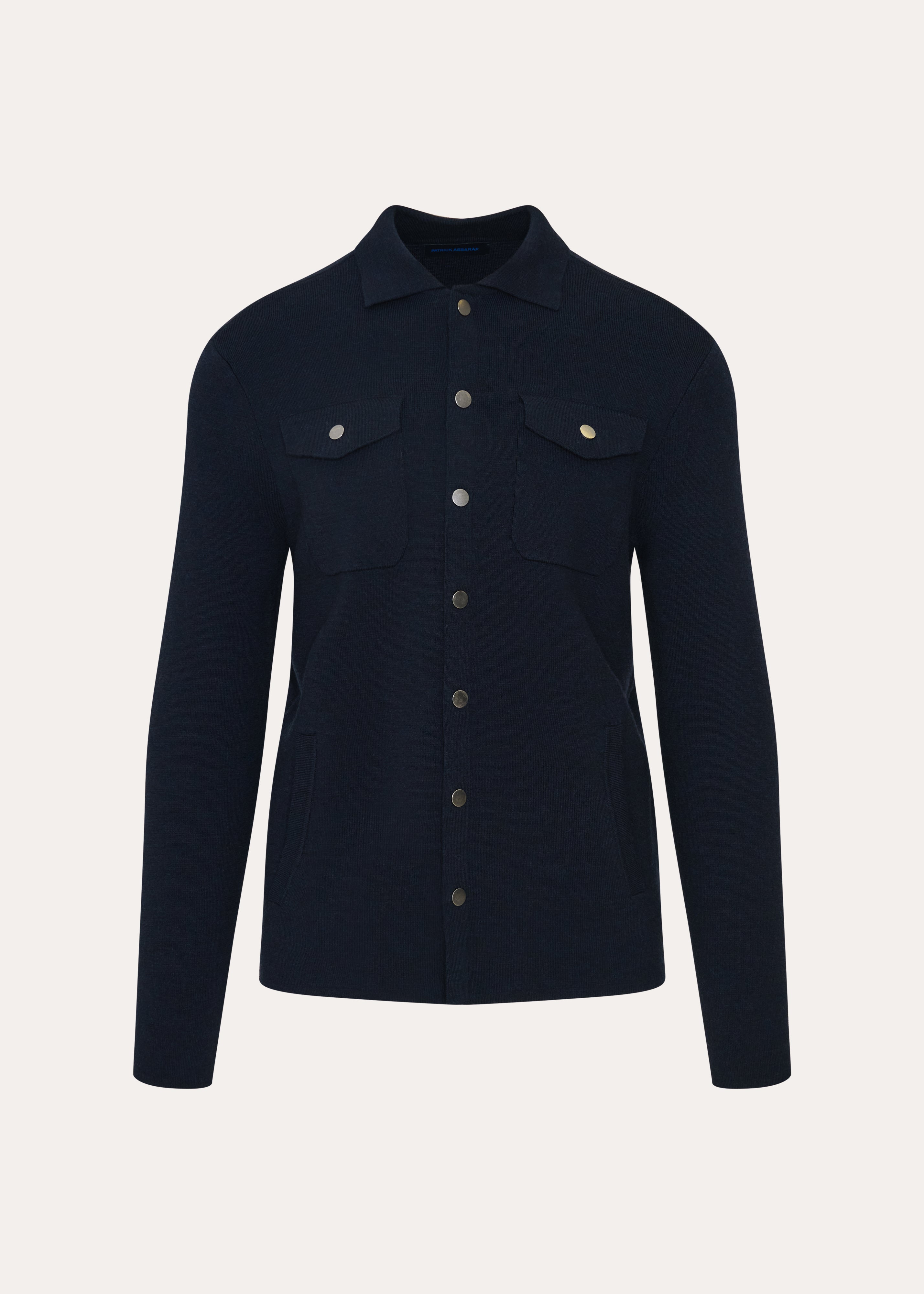 Merino Milano Stitch Overshirt - PATRICK ASSARAF