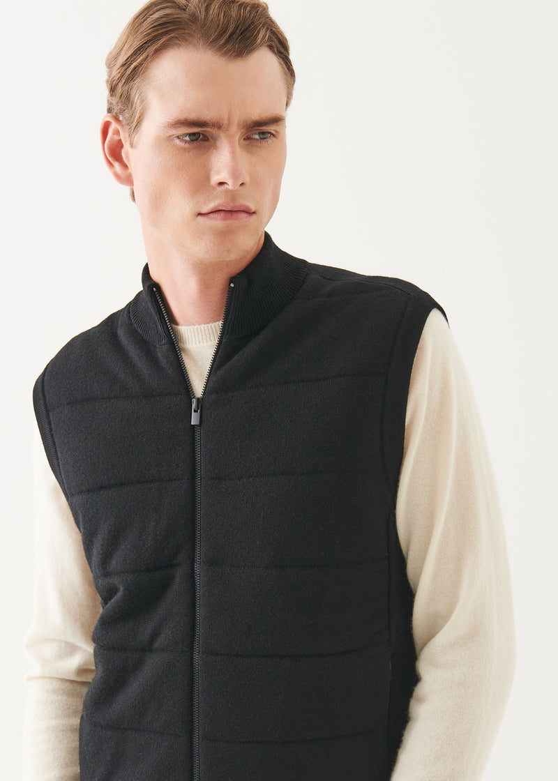 MERINO QUILTED VEST