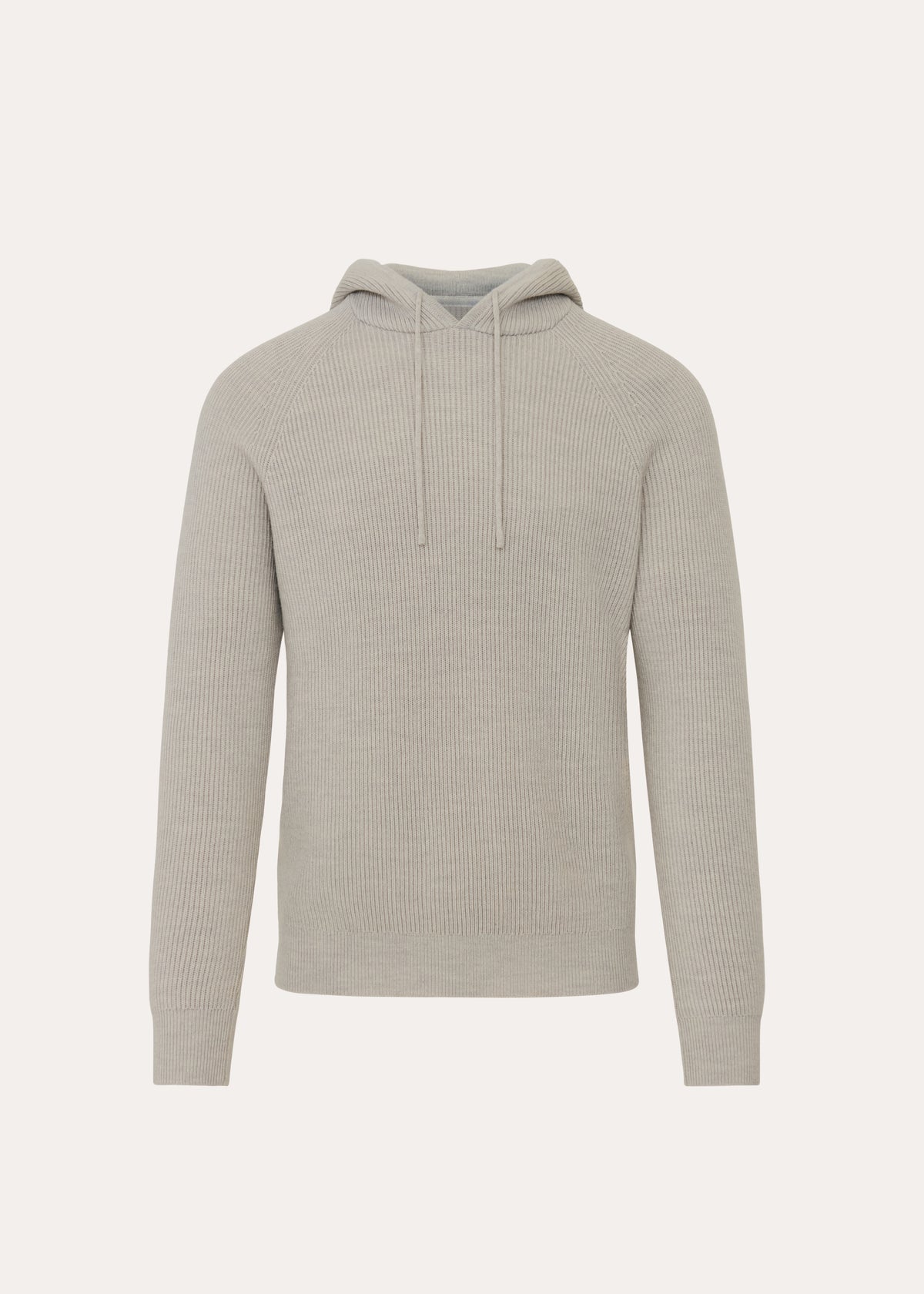 Merino Ribbed Hoodie - PATRICK ASSARAF