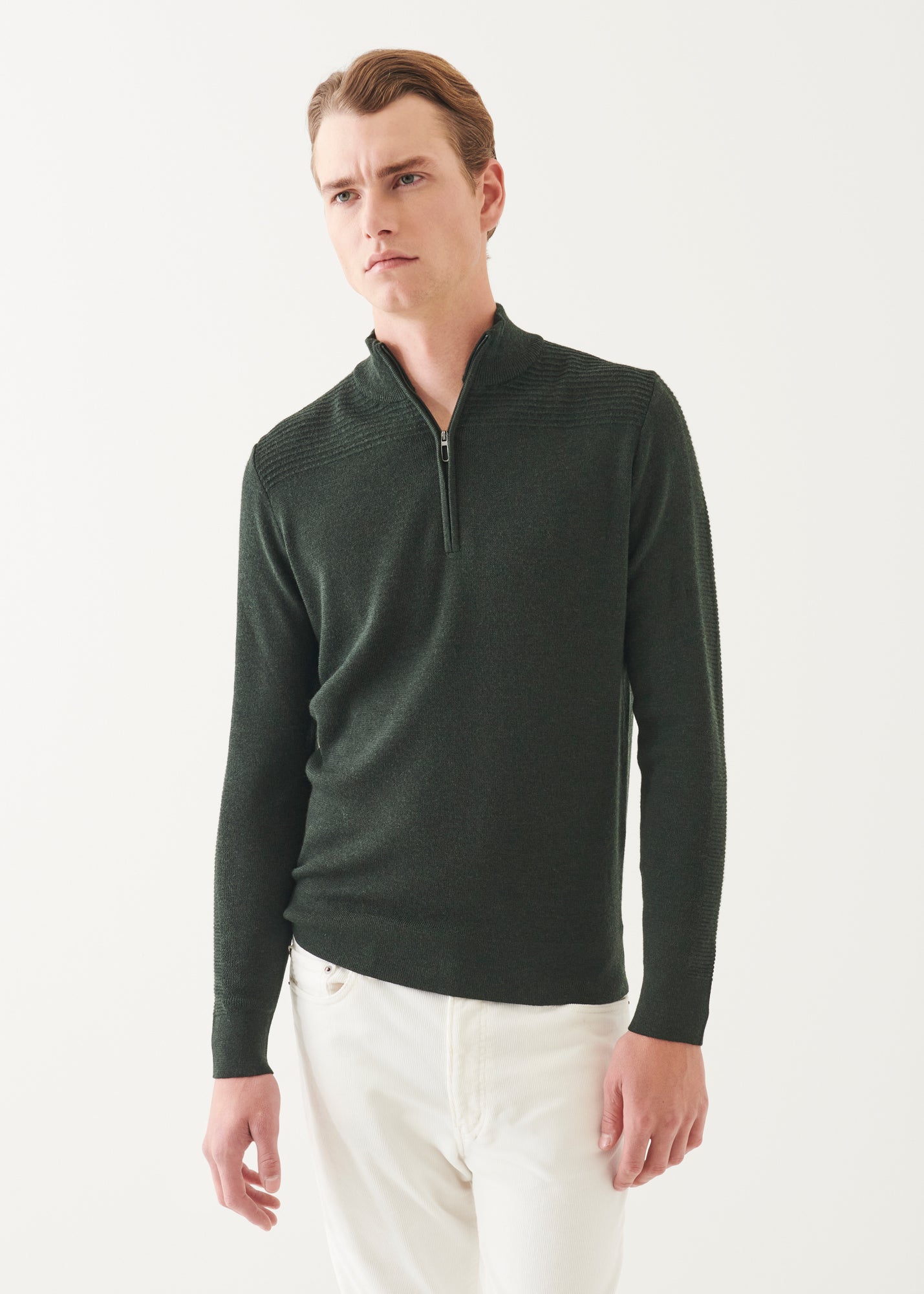 Merino Quarter Zip