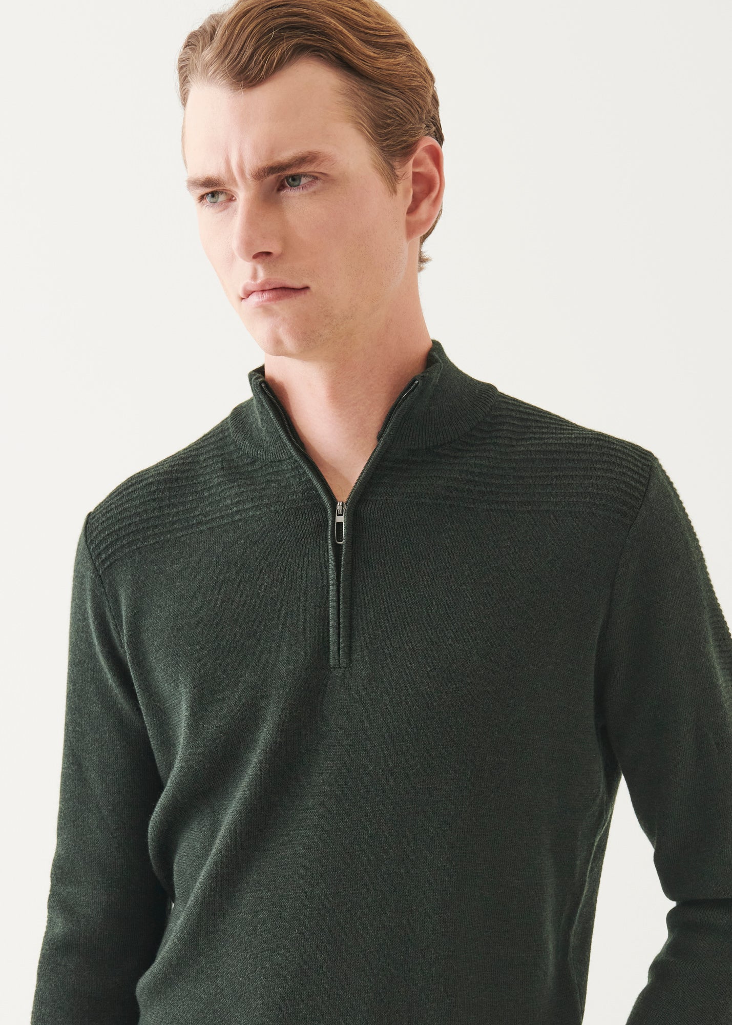 Merino Quarter Zip