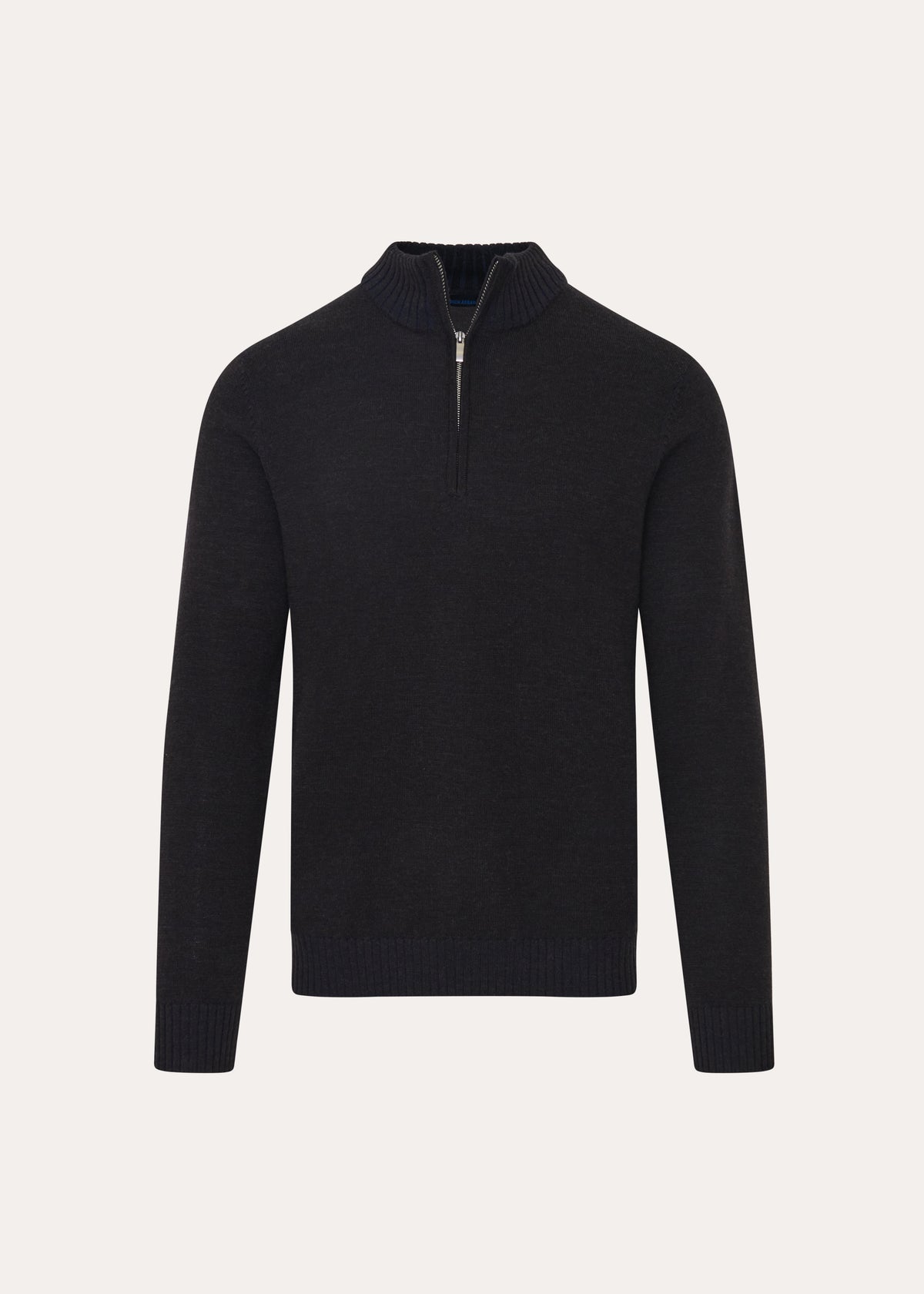 Merino Plaited Quarter Zip - PATRICK ASSARAF