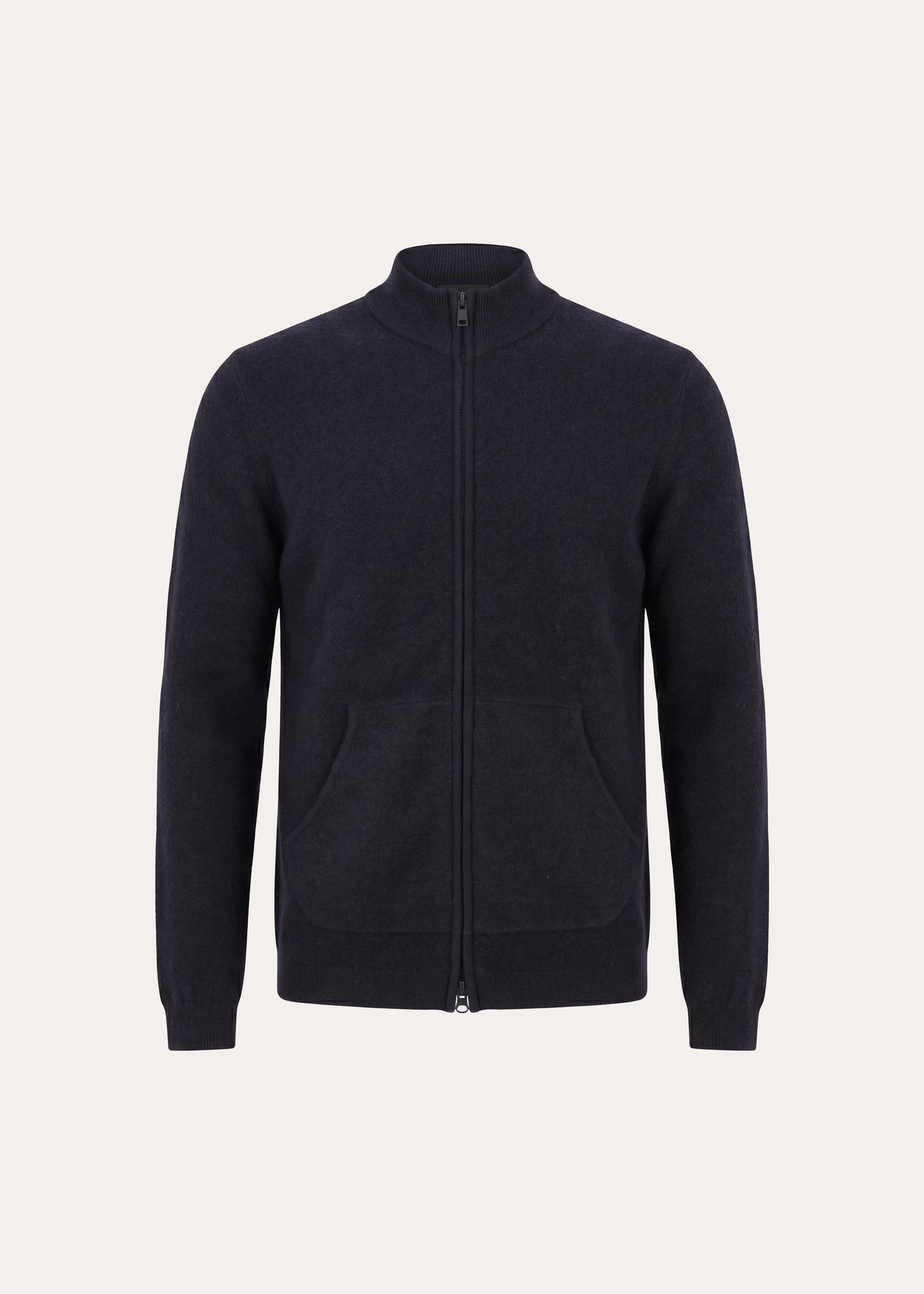 Boiled Merino Full Zip Cardigan - PATRICK ASSARAF