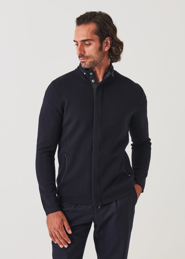 Merino Full Zip Sweater