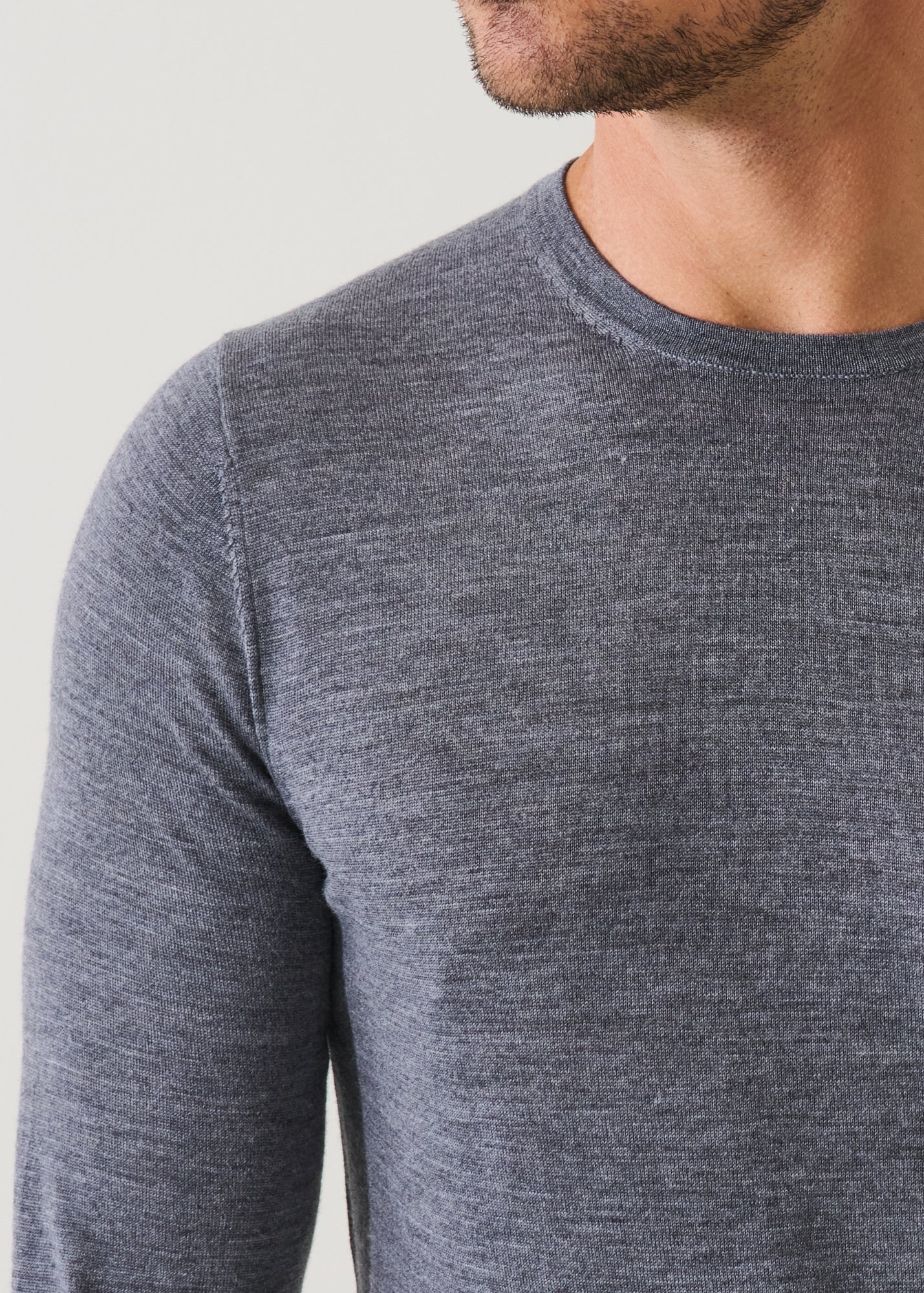 Extra-Fine Merino Crewneck - PATRICK ASSARAF
