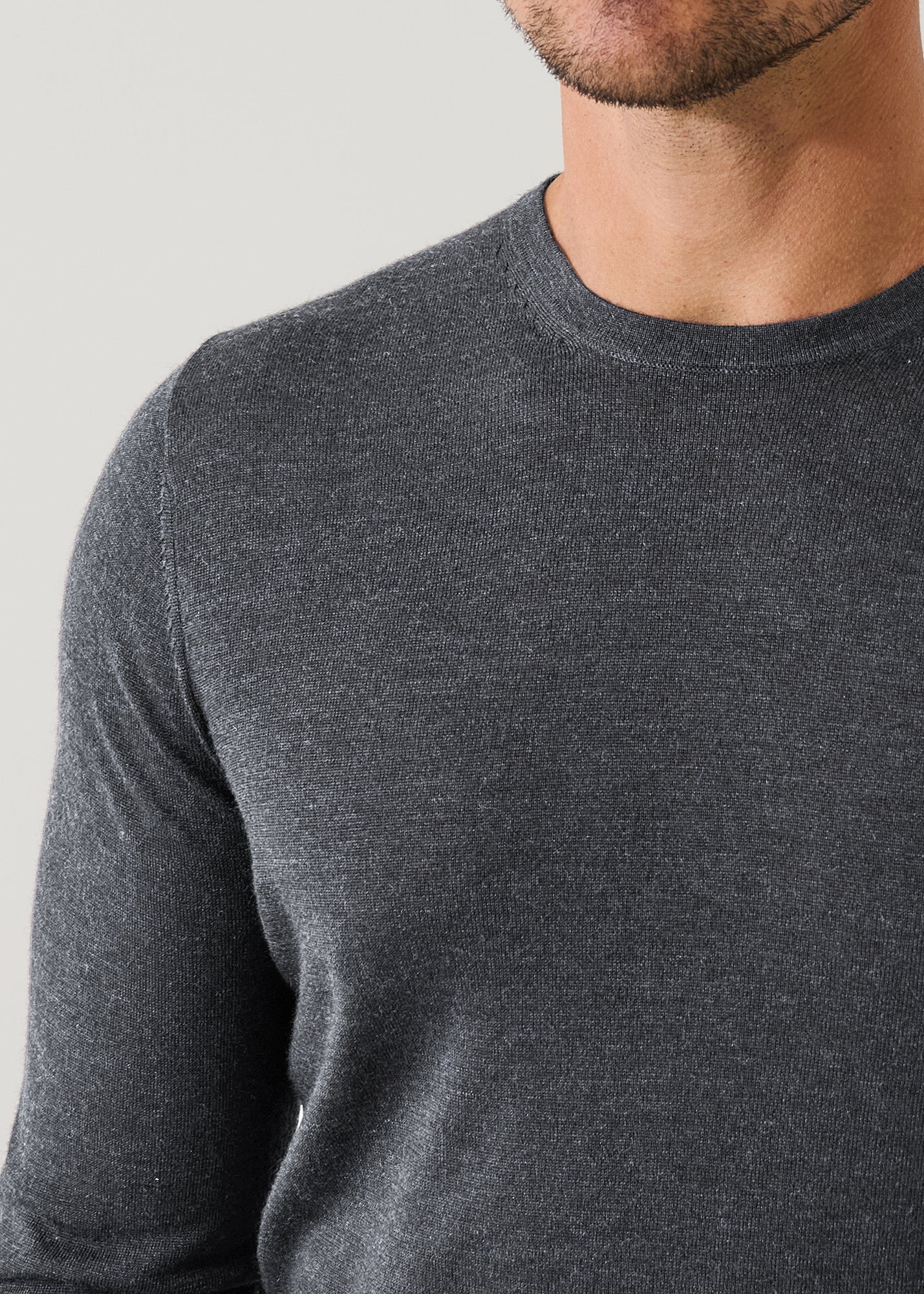 Extra-Fine Merino Crewneck - PATRICK ASSARAF