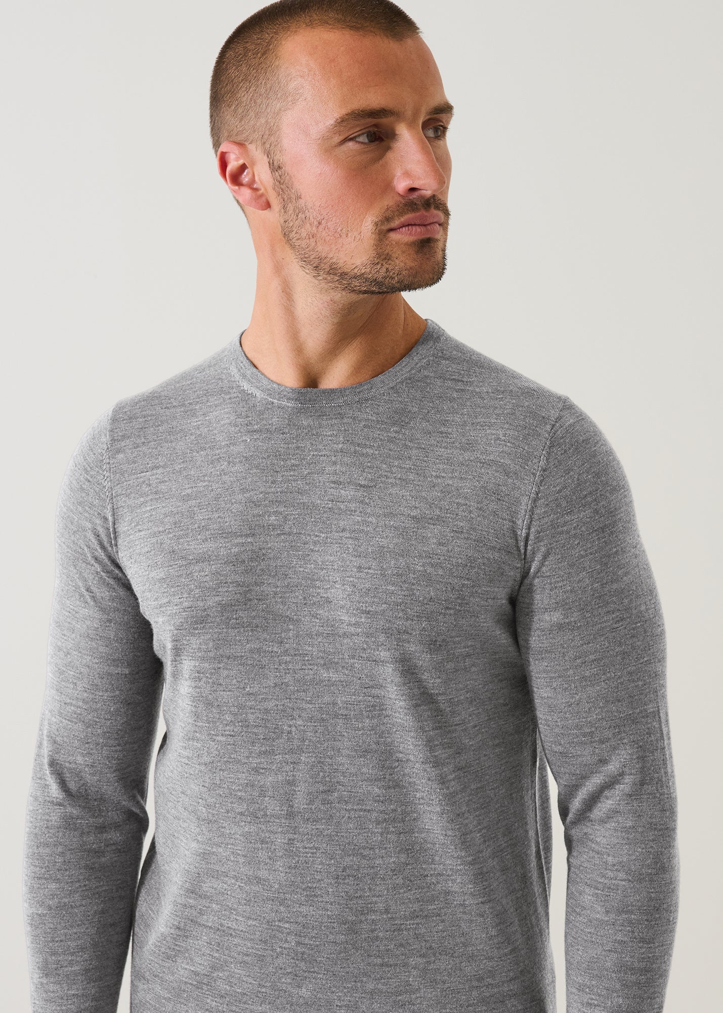 Extra-Fine Merino Crewneck - PATRICK ASSARAF