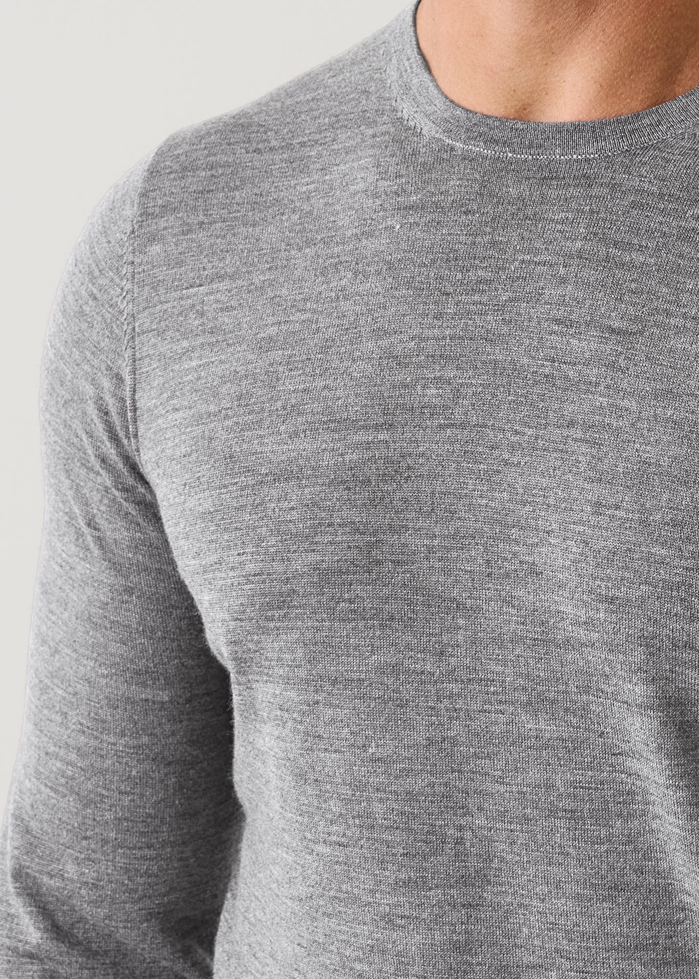 Extra-Fine Merino Crewneck - PATRICK ASSARAF