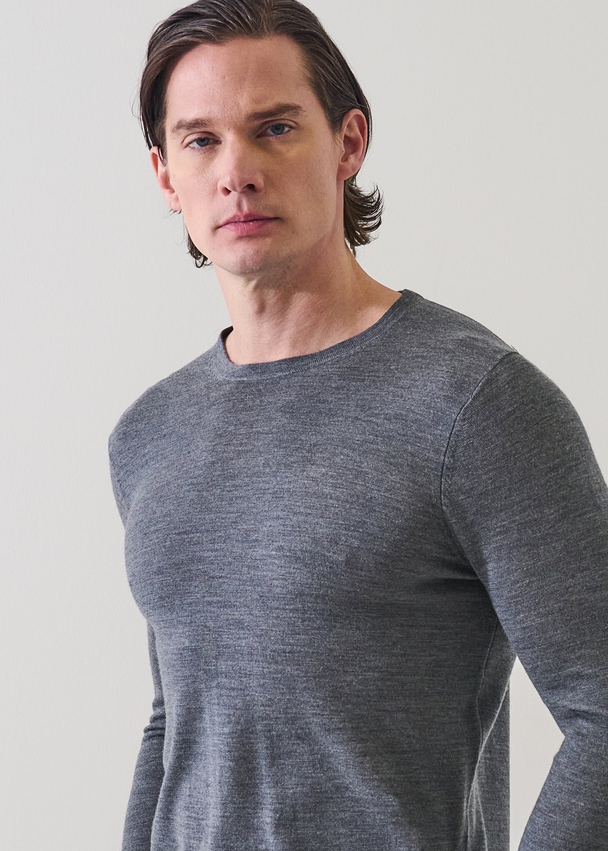 Extra-Fine Merino Crewneck - PATRICK ASSARAF