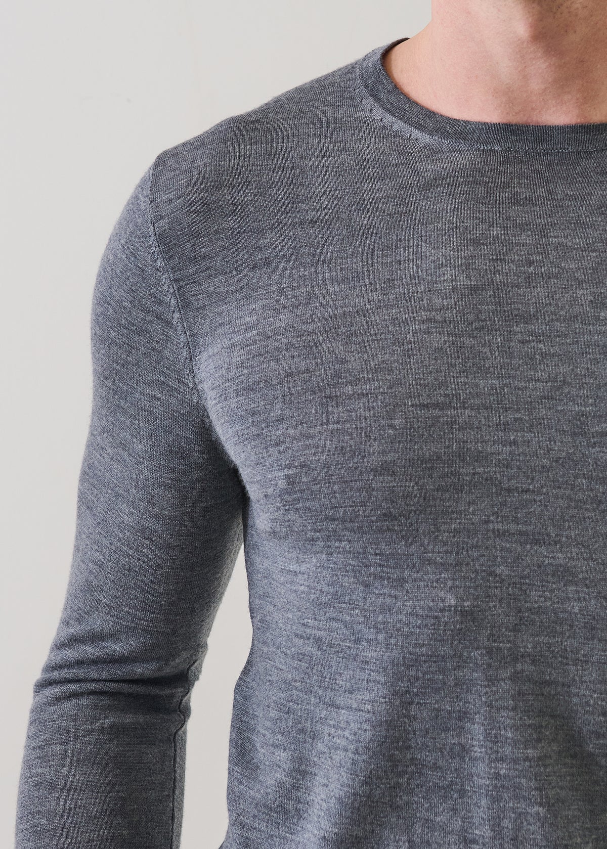 Extra-Fine Merino Crewneck - PATRICK ASSARAF