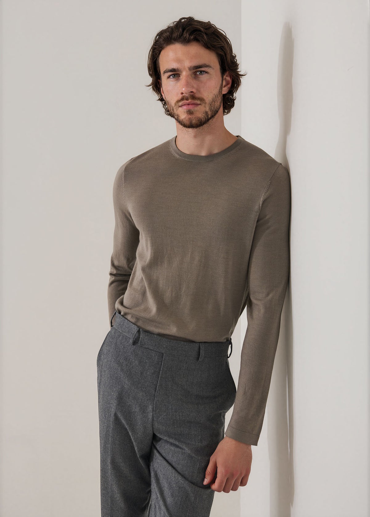 Extra-Fine Merino Crewneck - PATRICK ASSARAF