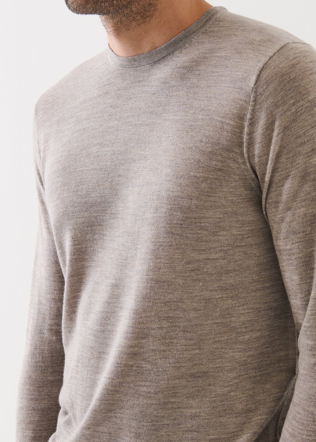 Extra-Fine Merino Crewneck - PATRICK ASSARAF