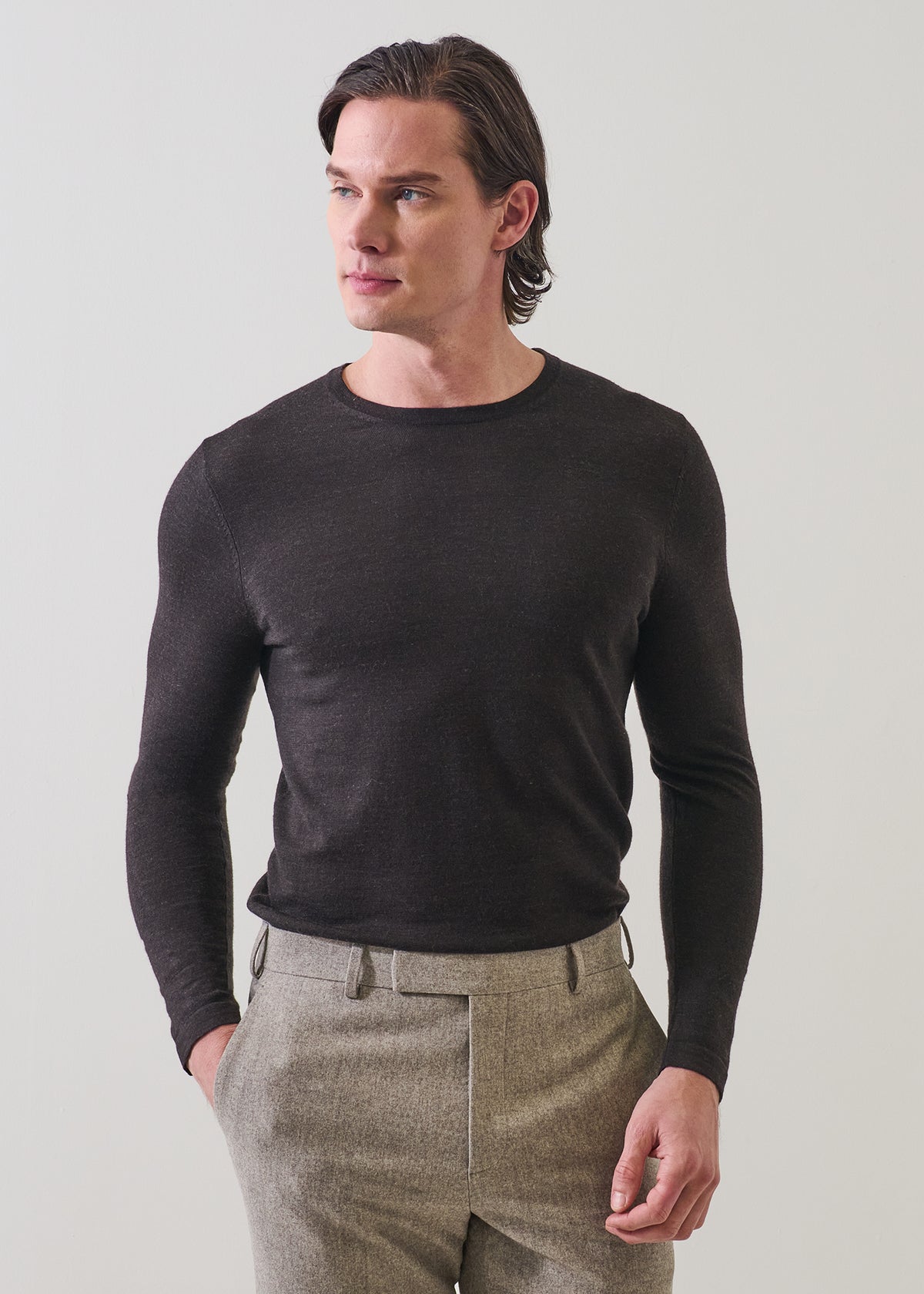 Extra-Fine Merino Crewneck - PATRICK ASSARAF