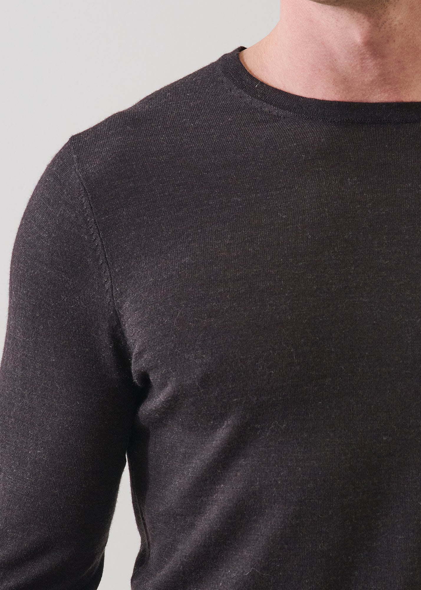 Extra-Fine Merino Crewneck - PATRICK ASSARAF