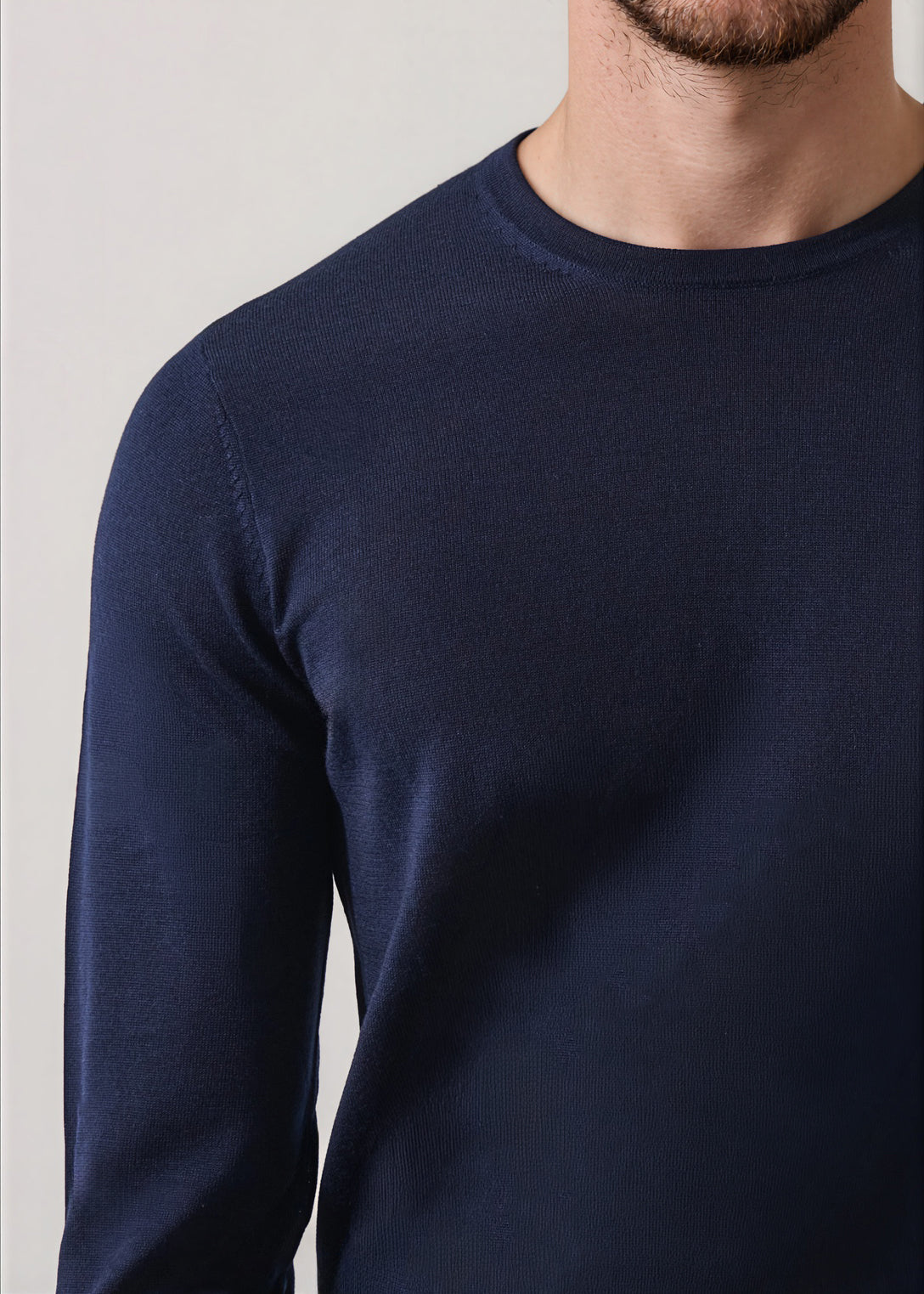 Extra-Fine Merino Crewneck - PATRICK ASSARAF