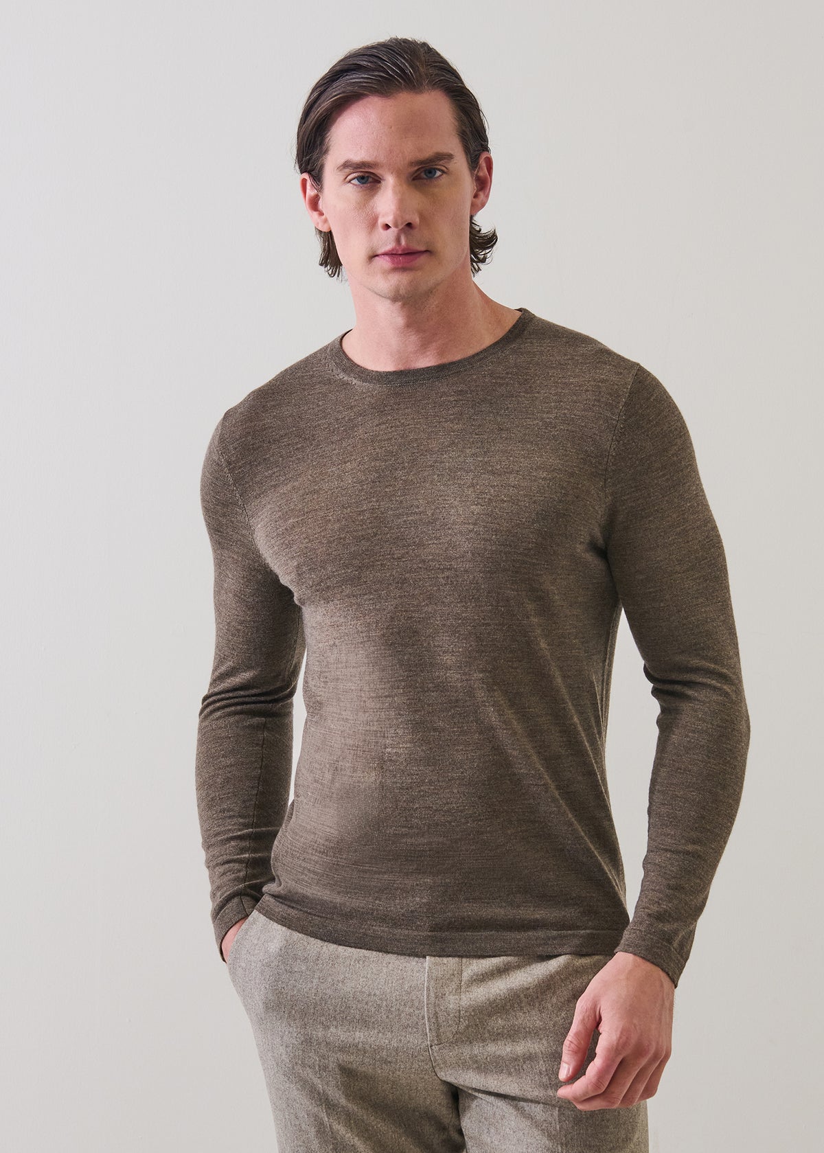 Extra-Fine Merino Crewneck - PATRICK ASSARAF