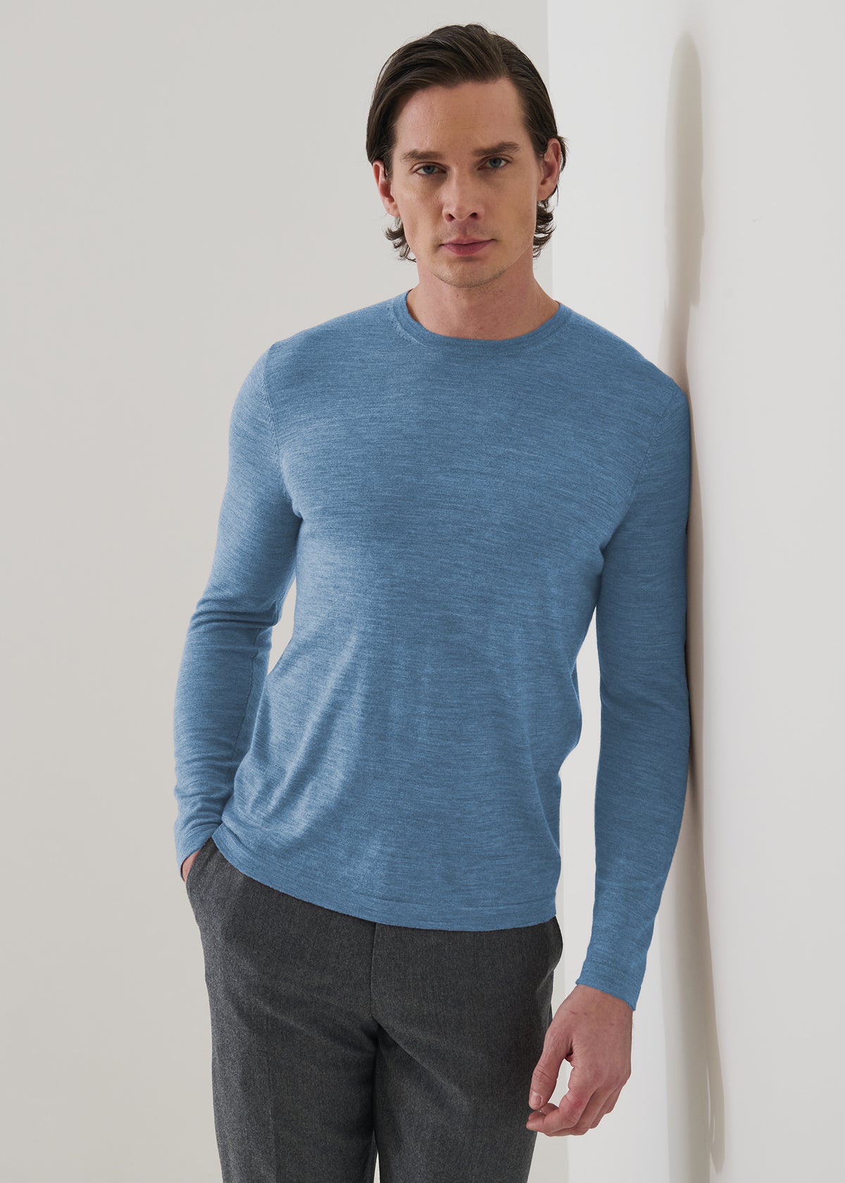 Extra-Fine Merino Crewneck - PATRICK ASSARAF