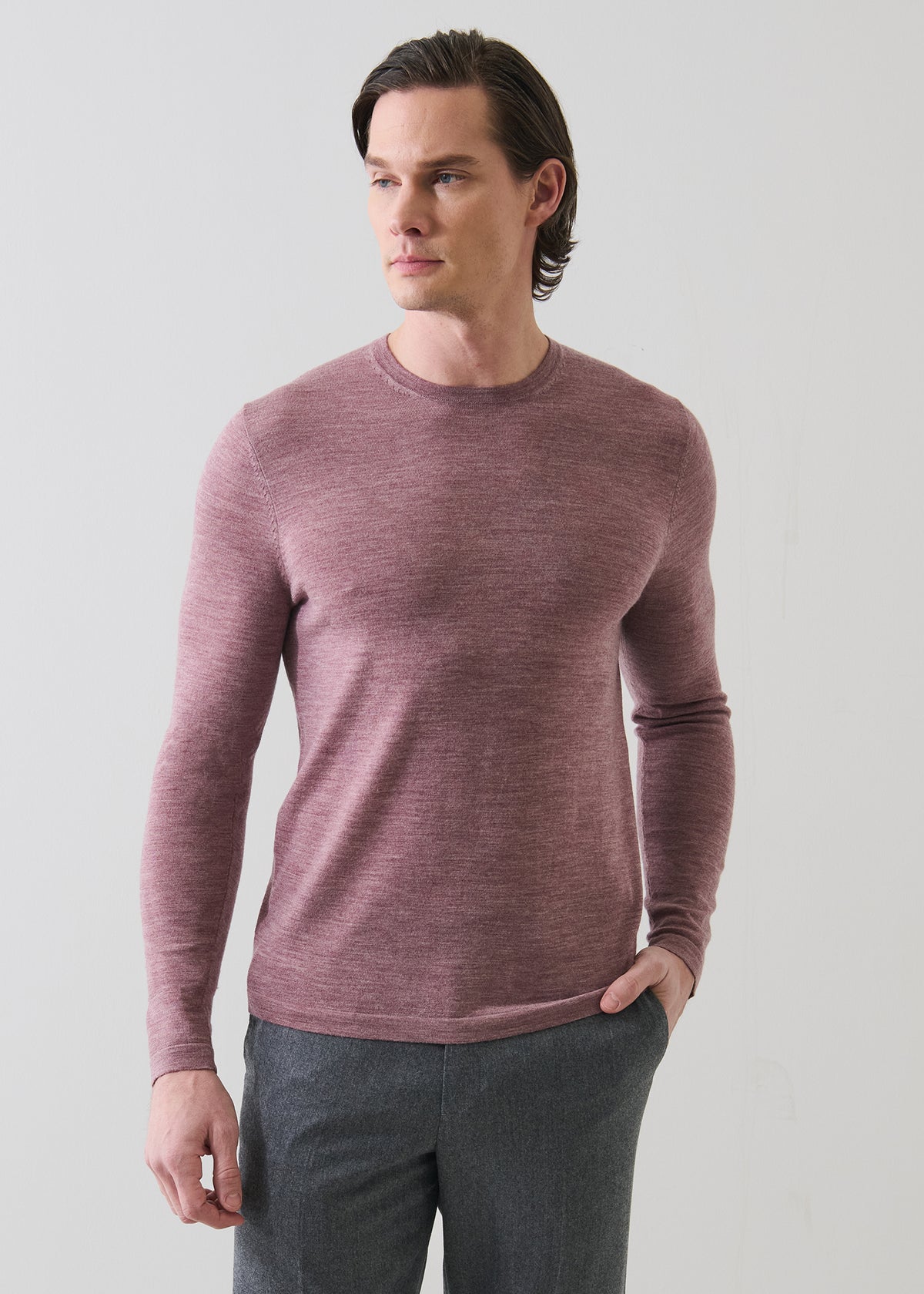 Extra-Fine Merino Crewneck - PATRICK ASSARAF