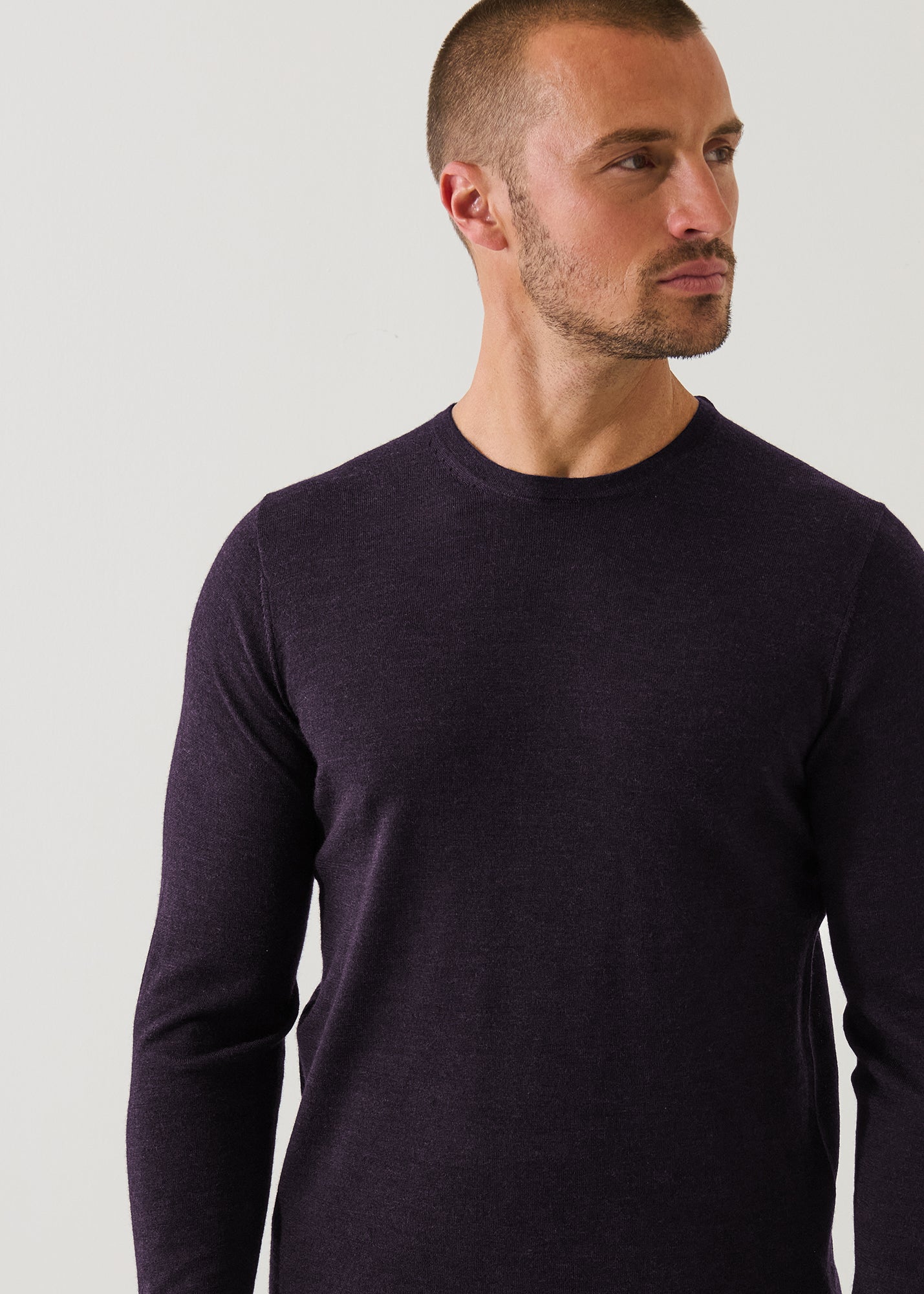 Extra-Fine Merino Crewneck - PATRICK ASSARAF