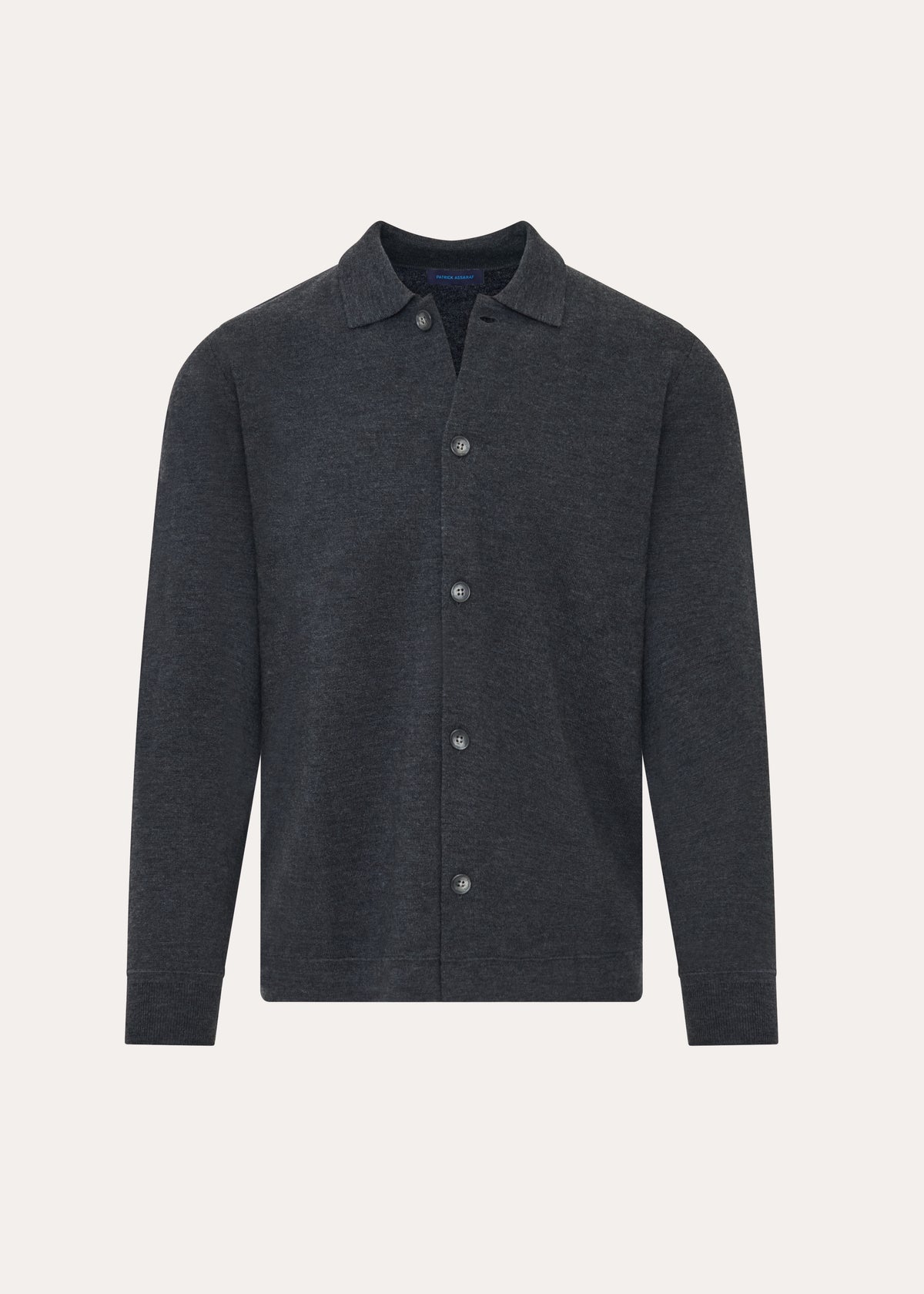Extra-Fine Merino Wool Milano Stitch Shirt Jacket - PATRICK ASSARAF
