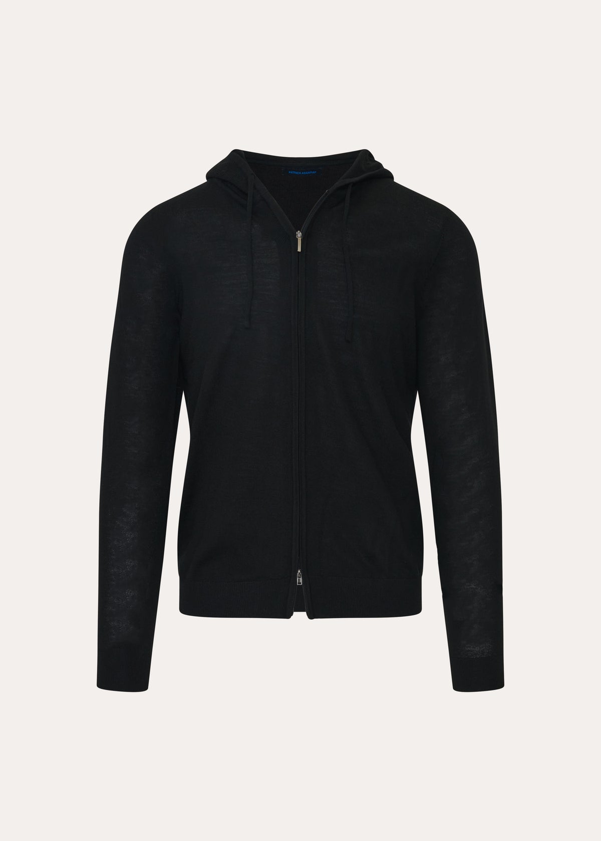 Extra-Fine Merino Full Zip Hoodie - PATRICK ASSARAF
