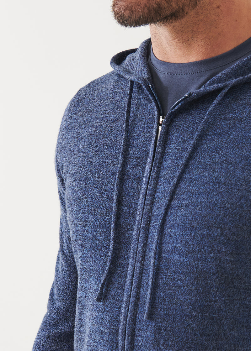 Extra-Fine Merino Full Zip Hoodie