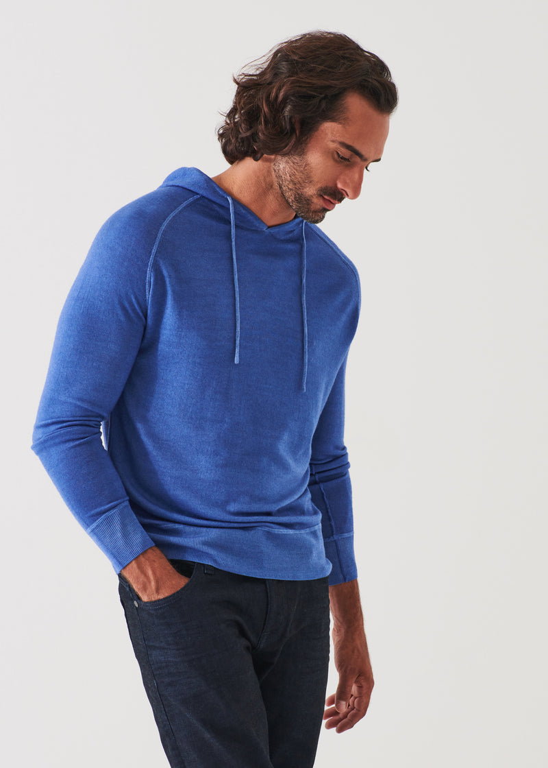 Extra-Fine Merino Vintage Wash Hoodie