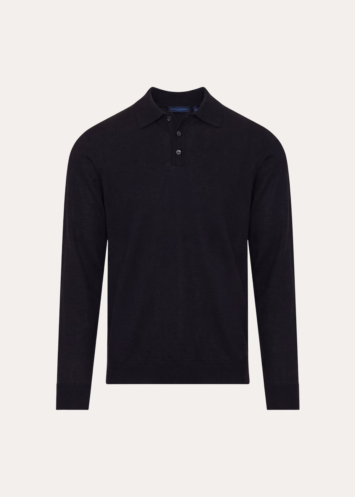 Extra-Fine Merino Button Polo - PATRICK ASSARAF