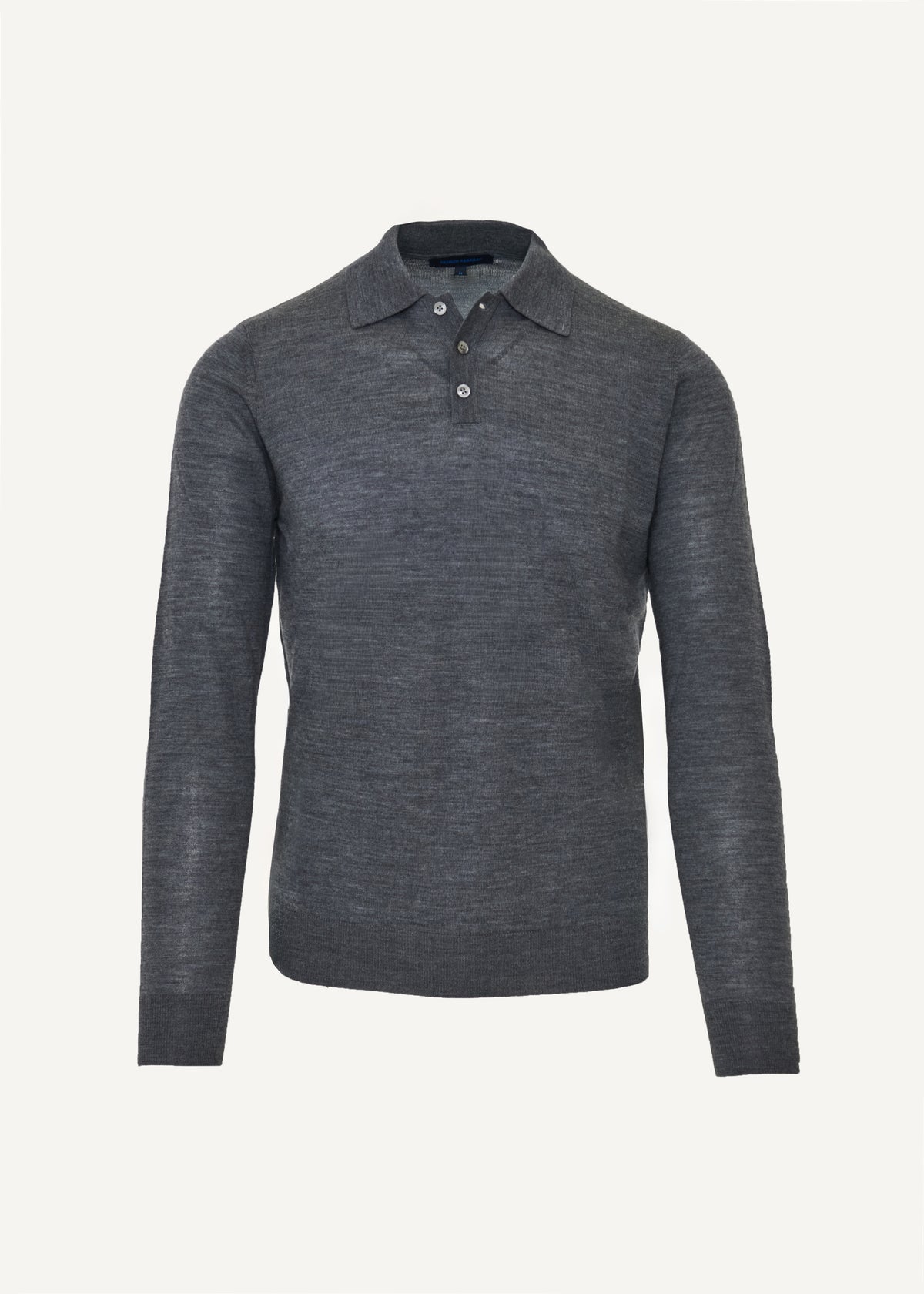 Extra-Fine Merino Button Polo - PATRICK ASSARAF