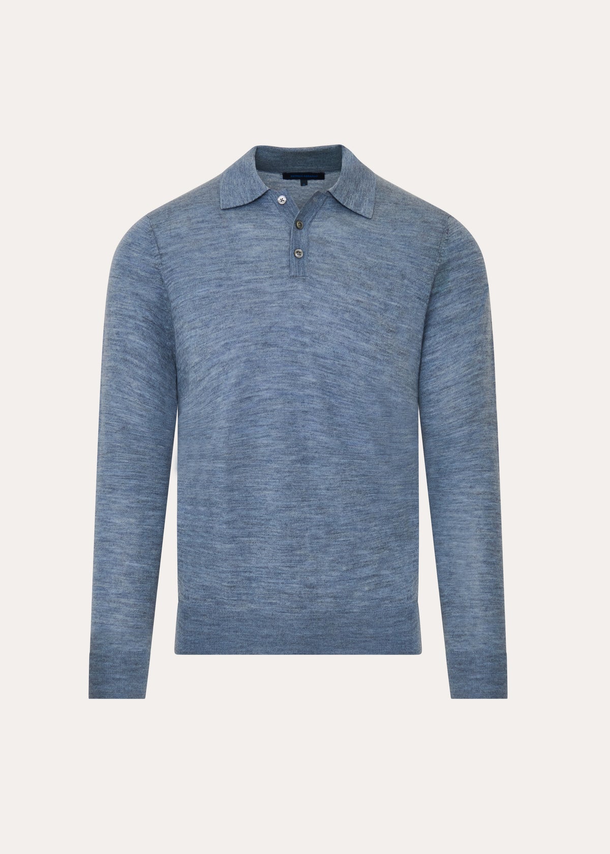 Extra-Fine Merino Button Polo - PATRICK ASSARAF