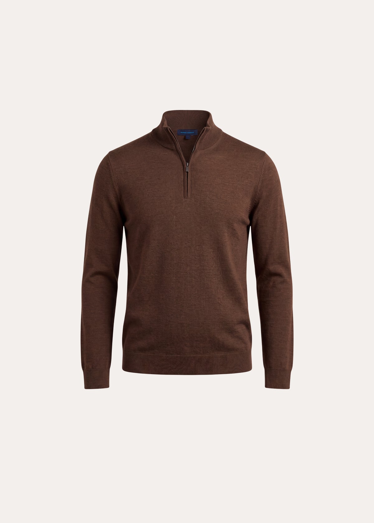 Extra-Fine Merino Quarter Zip - PATRICK ASSARAF