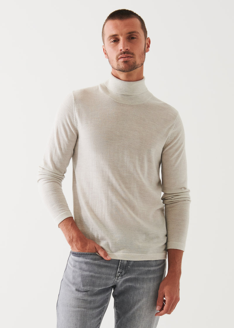 Extra-Fine Merino Turtleneck