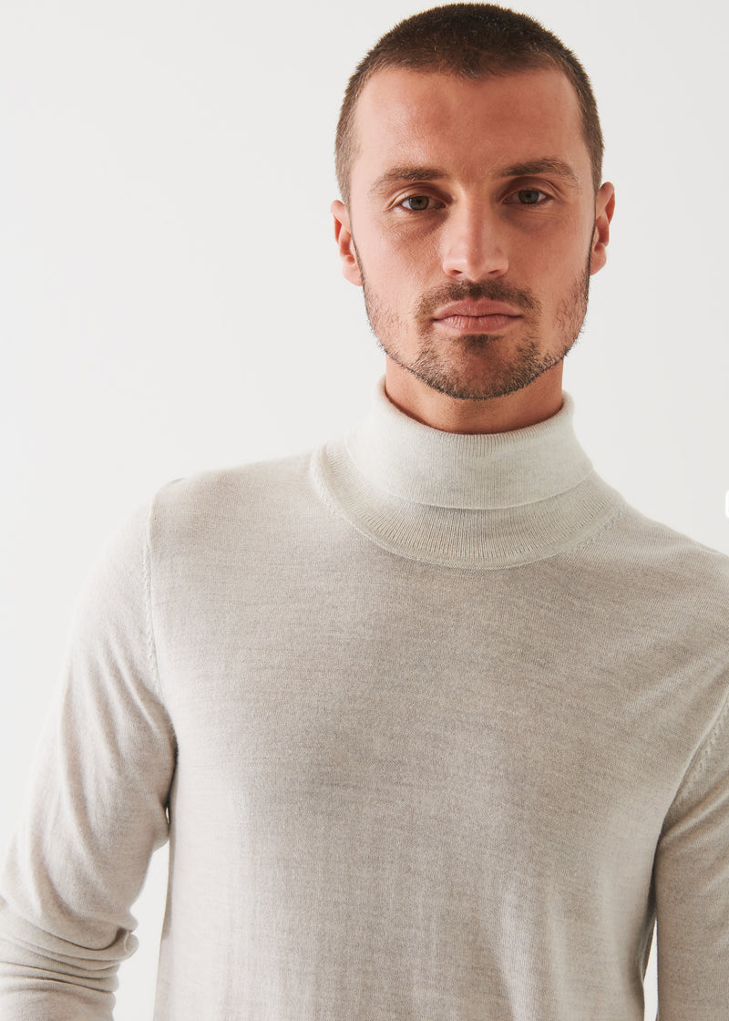 Extra-Fine Merino Turtleneck