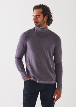 Extra-Fine Merino Vintage Wash Turtleneck