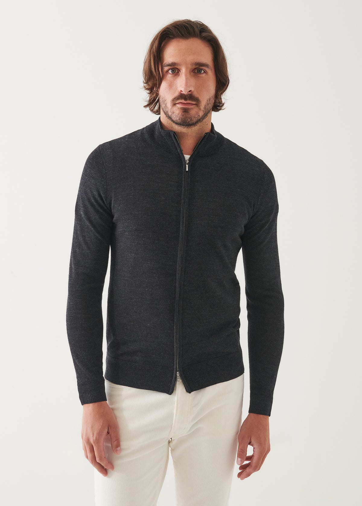 Extra-Fine Merino Full Zip - PATRICK ASSARAF