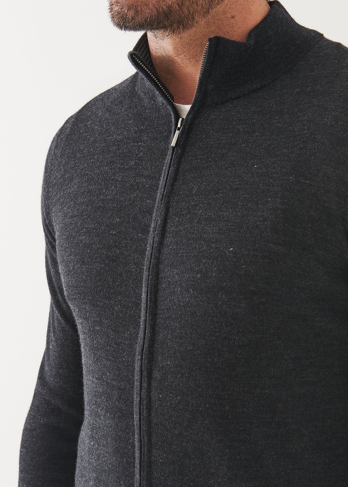 Extra-Fine Merino Full Zip - PATRICK ASSARAF