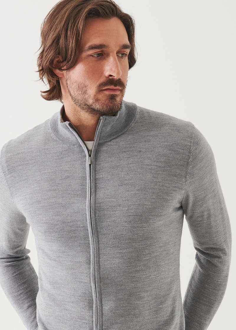 Extra-Fine Merino Full Zip