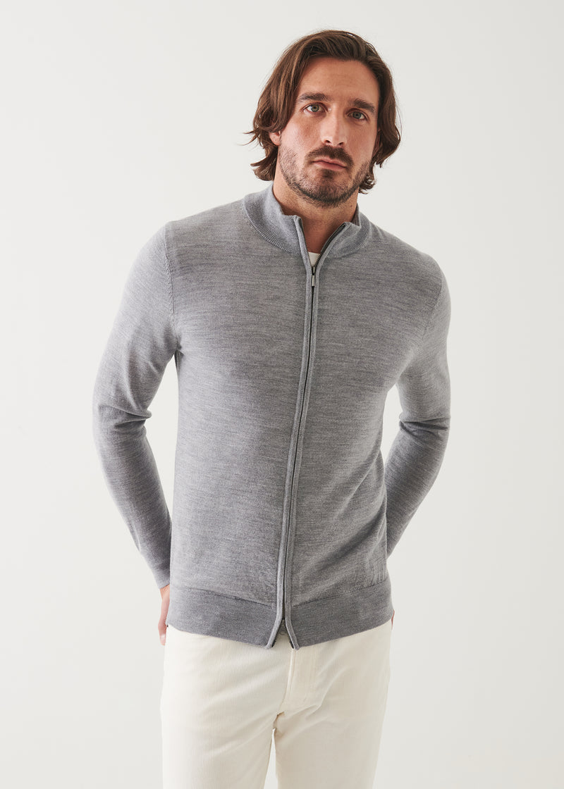 Extra-Fine Merino Full Zip