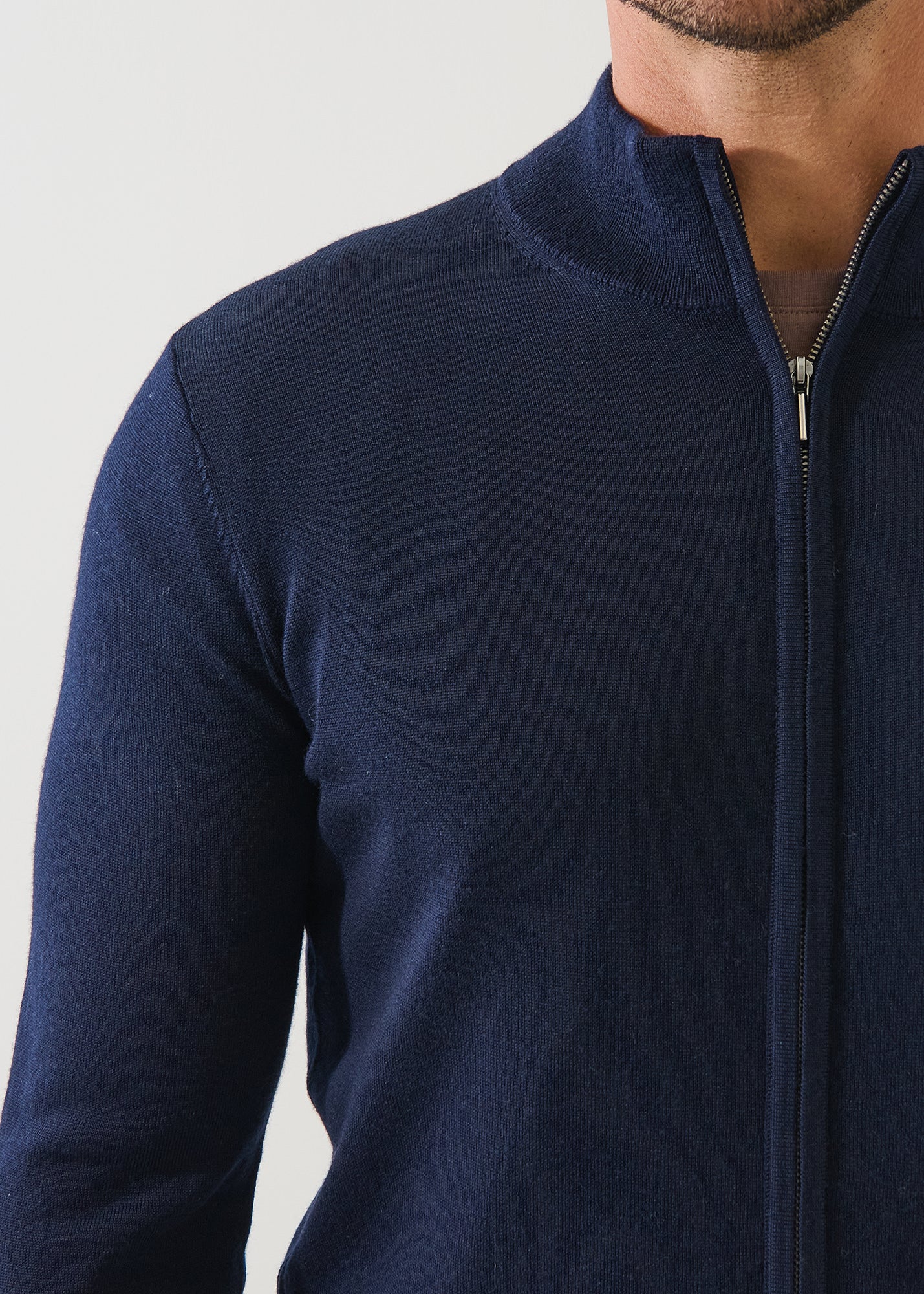 Extra-Fine Merino Full Zip - PATRICK ASSARAF