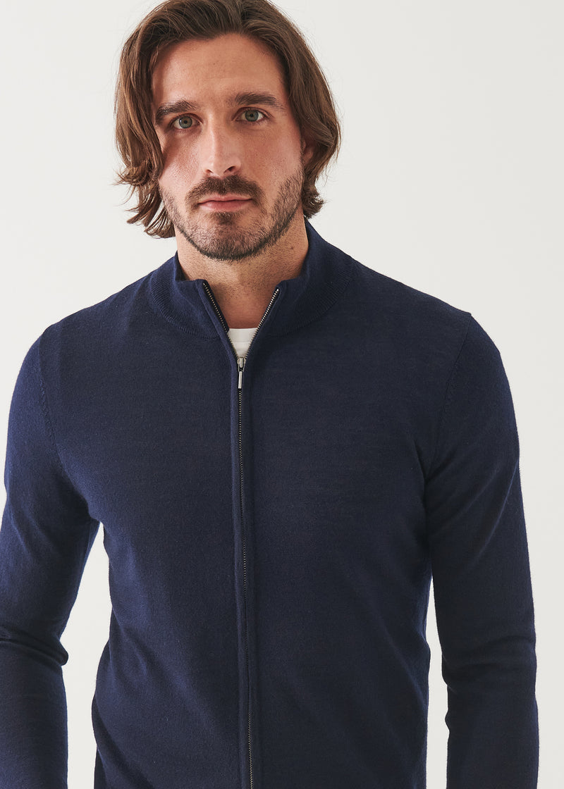 Extra-Fine Merino Full Zip