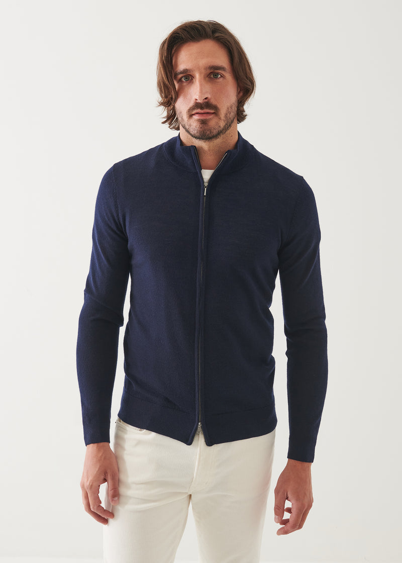 Extra-Fine Merino Full Zip