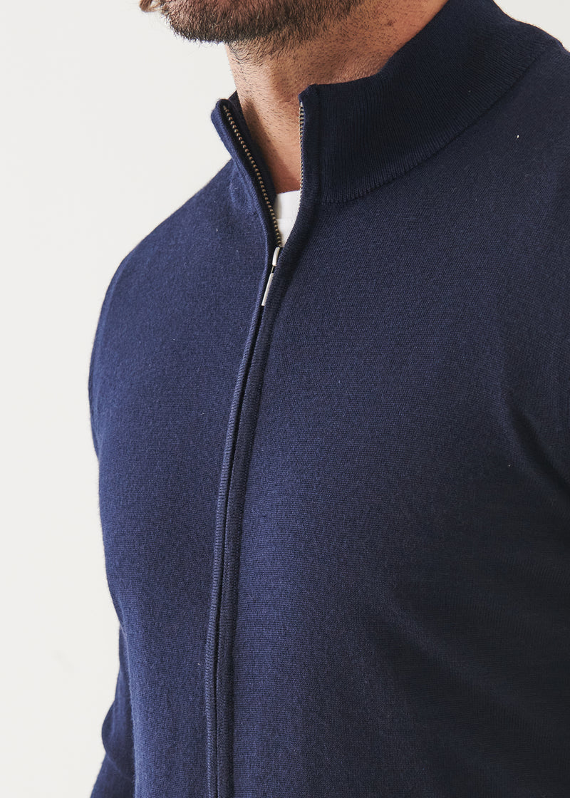 Extra-Fine Merino Full Zip