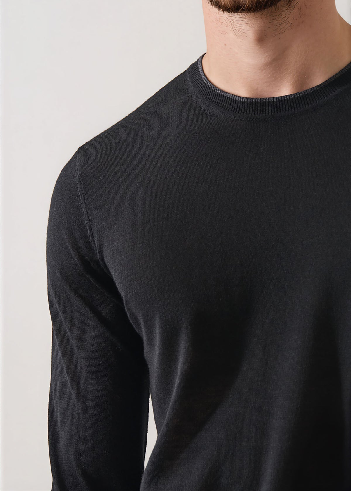 Superfine Merino Crewneck - PATRICK ASSARAF